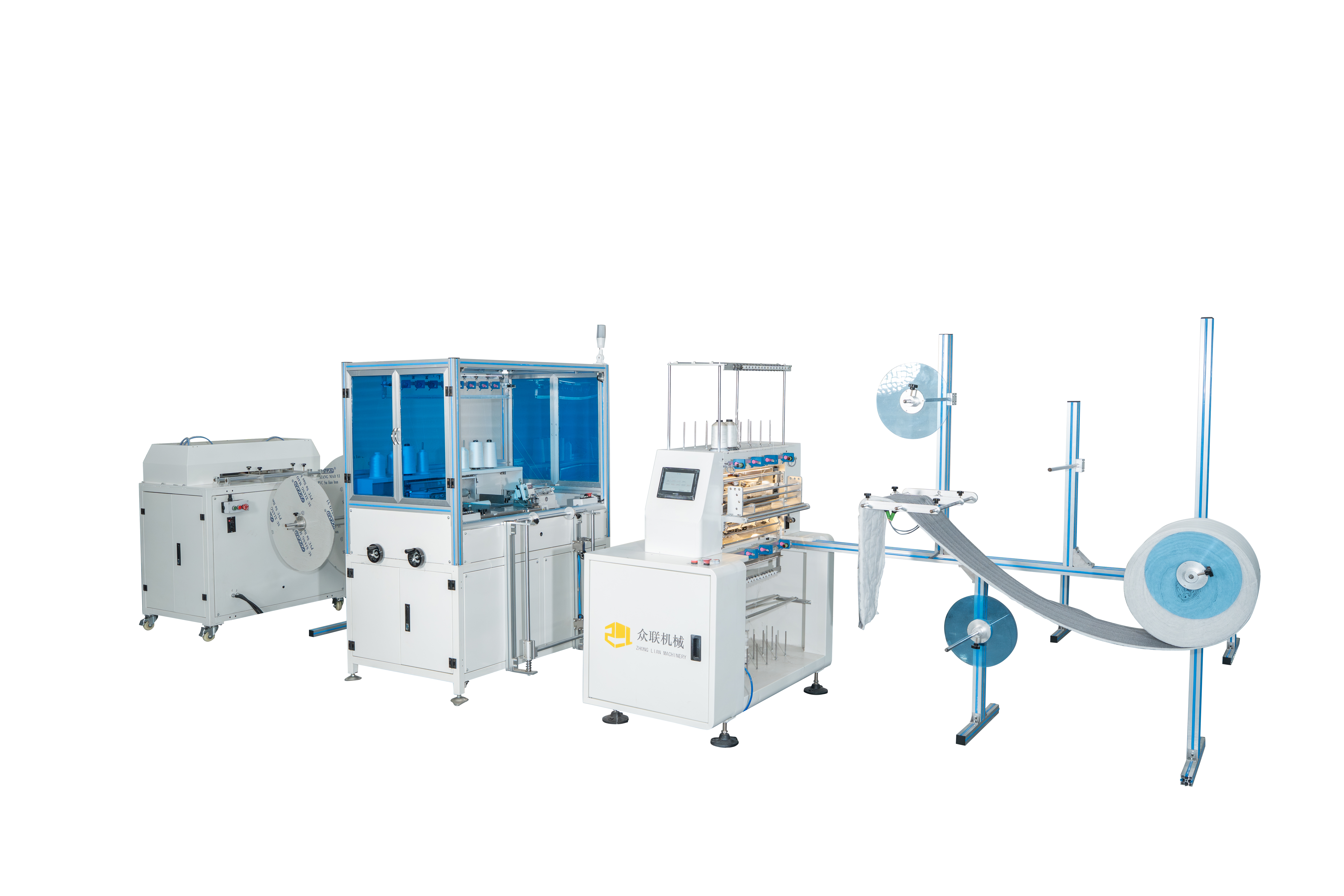 ZL-BSL-3A 床墊側(cè)圍直線(xiàn)組合機(jī)
